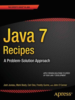 cover image of Java 7 Recipes